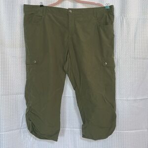 Woolrich‎ Womens 14 Olive Green Capris